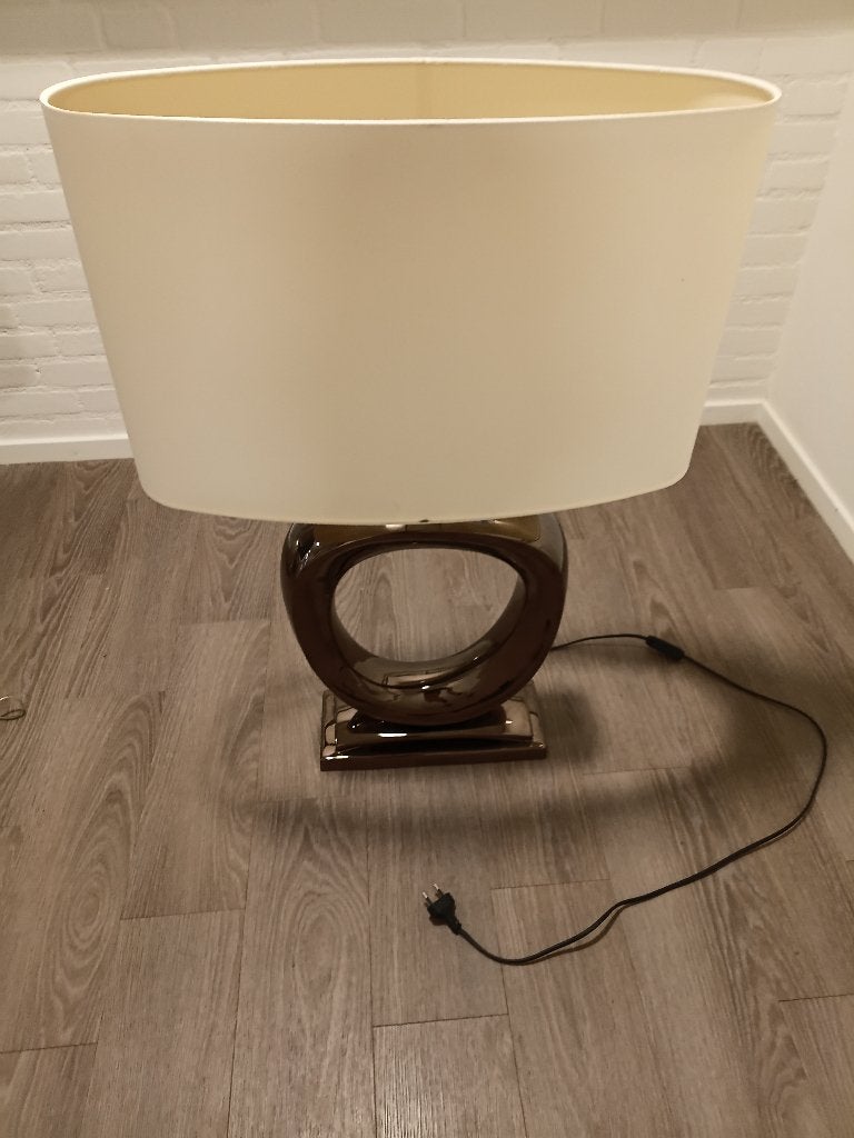 eric custer stout lamp, Ophalen, Zo goed als nieuw, Glas, Minder dan 100 cm