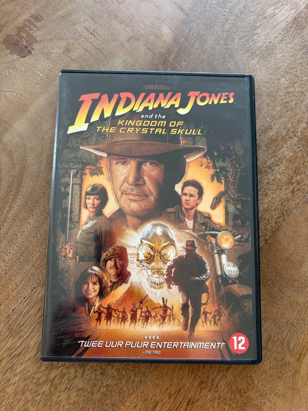 Indiana Jones and the Kingdom of the Crystal Skull DVD, Nederlands, Ophalen of Verzenden, Extra's, Vanaf 12 jaar