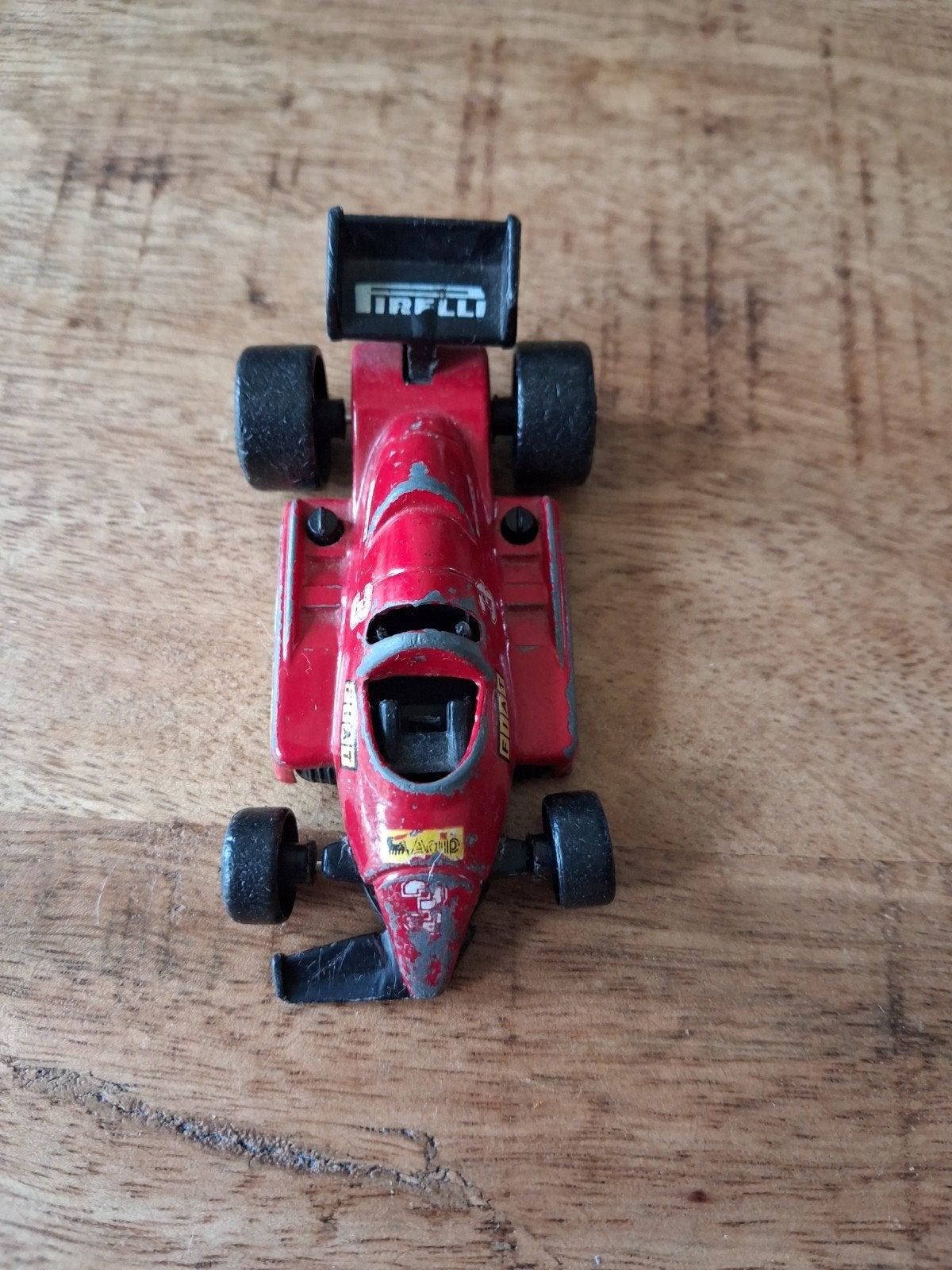 Matchbox Formule 1 raceauto - rood, Kinderen en Baby's, Speelgoed | Speelgoedvoertuigen, Ophalen of Verzenden, Gebruikt