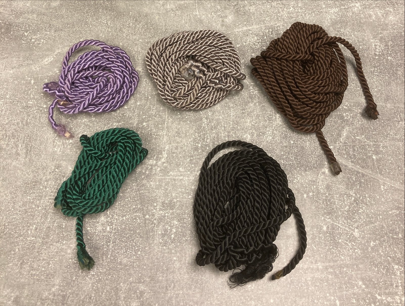 Decoratief touw /sierband diverse kleuren, Ophalen of Verzenden, Nieuw, Lint, Band of Elastiek