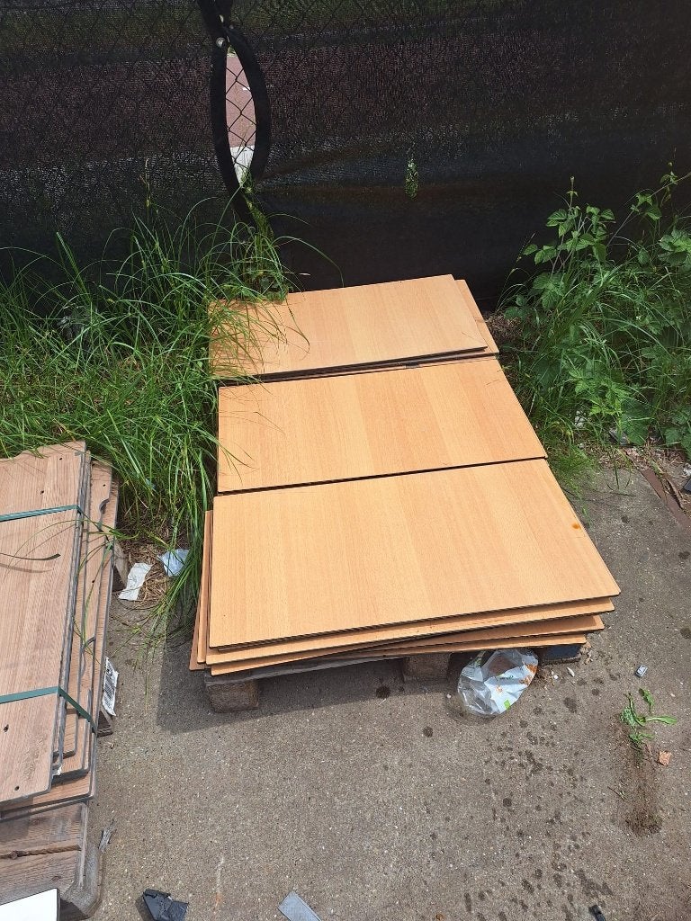 Trespa bladen 80 x 40 cm, Ophalen, Gebruikt, Overige materialen, Minder dan 20 mm