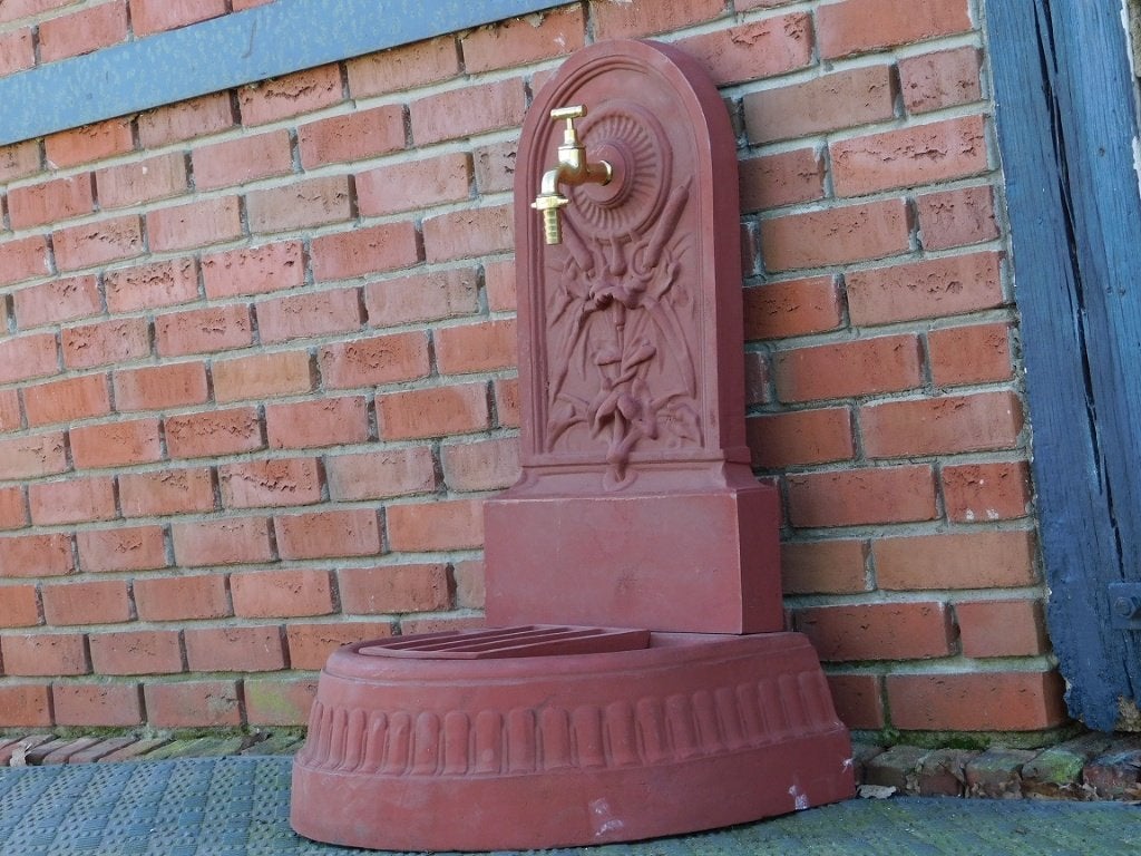 Eenmalig: Fontein Gietijzer - 90 cm - Authentiek Design, Fontein, Gietijzer, ., Ophalen of Verzenden