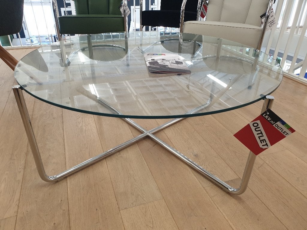Gispen Today Salontafels GT531 -  GT427 - GT417 XL, Rond, Retro Gispen, 75 cm of meer, Ophalen