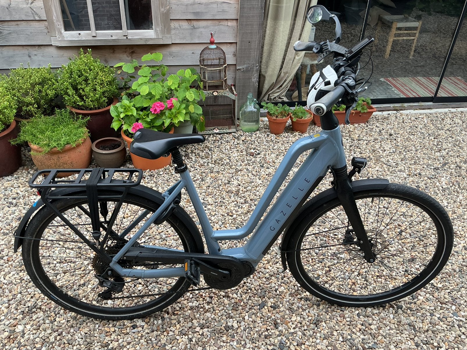Gazelle chamonix elektrische fiets, 51 tot 55 cm, Ophalen, Zo goed als nieuw, Gazelle