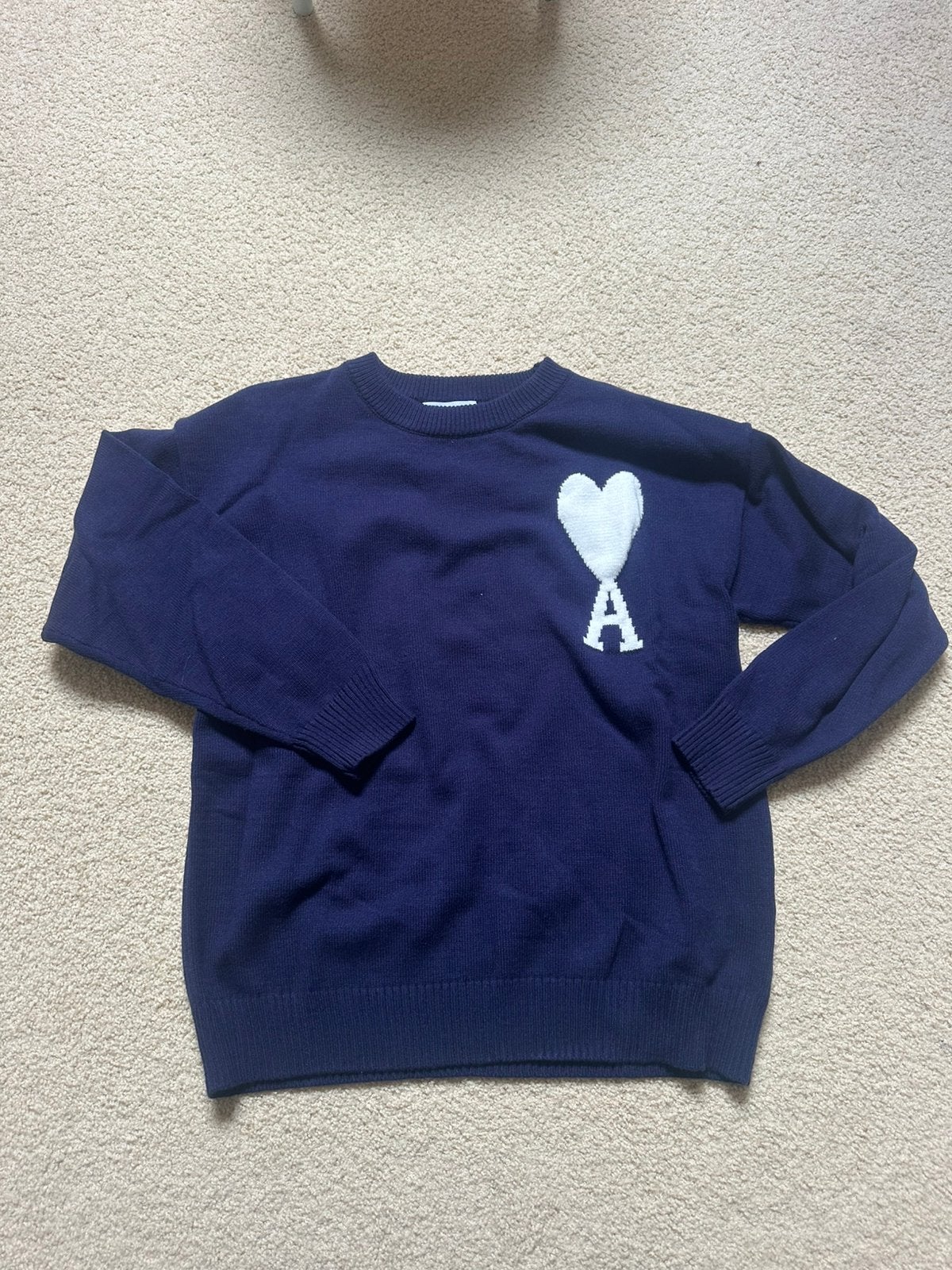 Ami paris trui, Ophalen of Verzenden, Nieuw, Maat 46 (S) of kleiner, Blauw