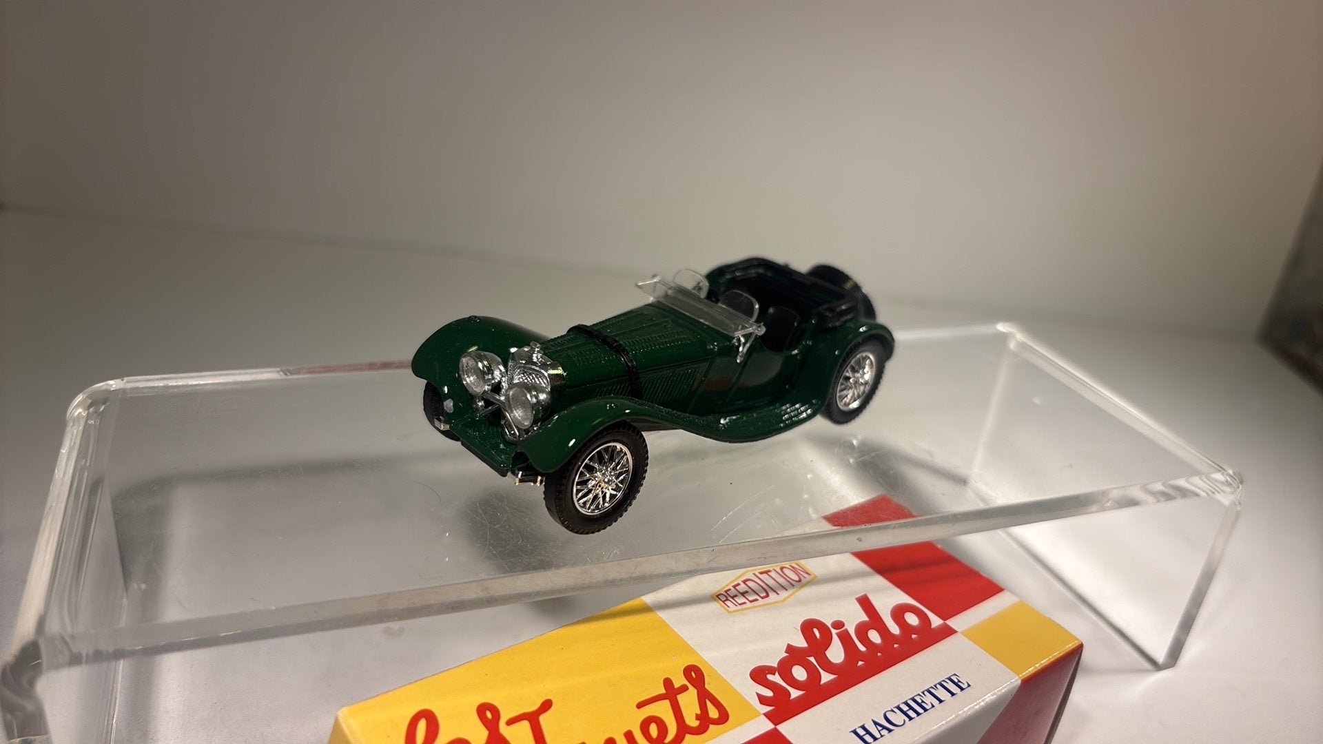 Jaguar ss 100 solido 1.43, Hobby en Vrije tijd, Modelauto's | 1:43, Auto, Solido, Ophalen of Verzenden, A