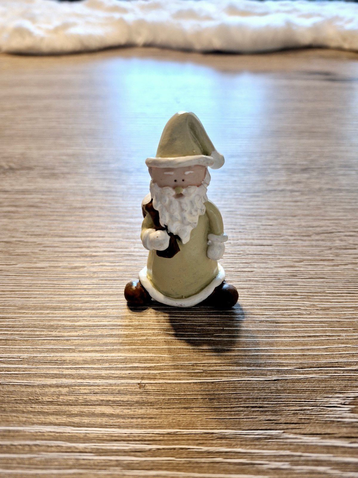 kerstman beeldje - Decoratief miniatuur, Ophalen of Verzenden, Zo goed als nieuw