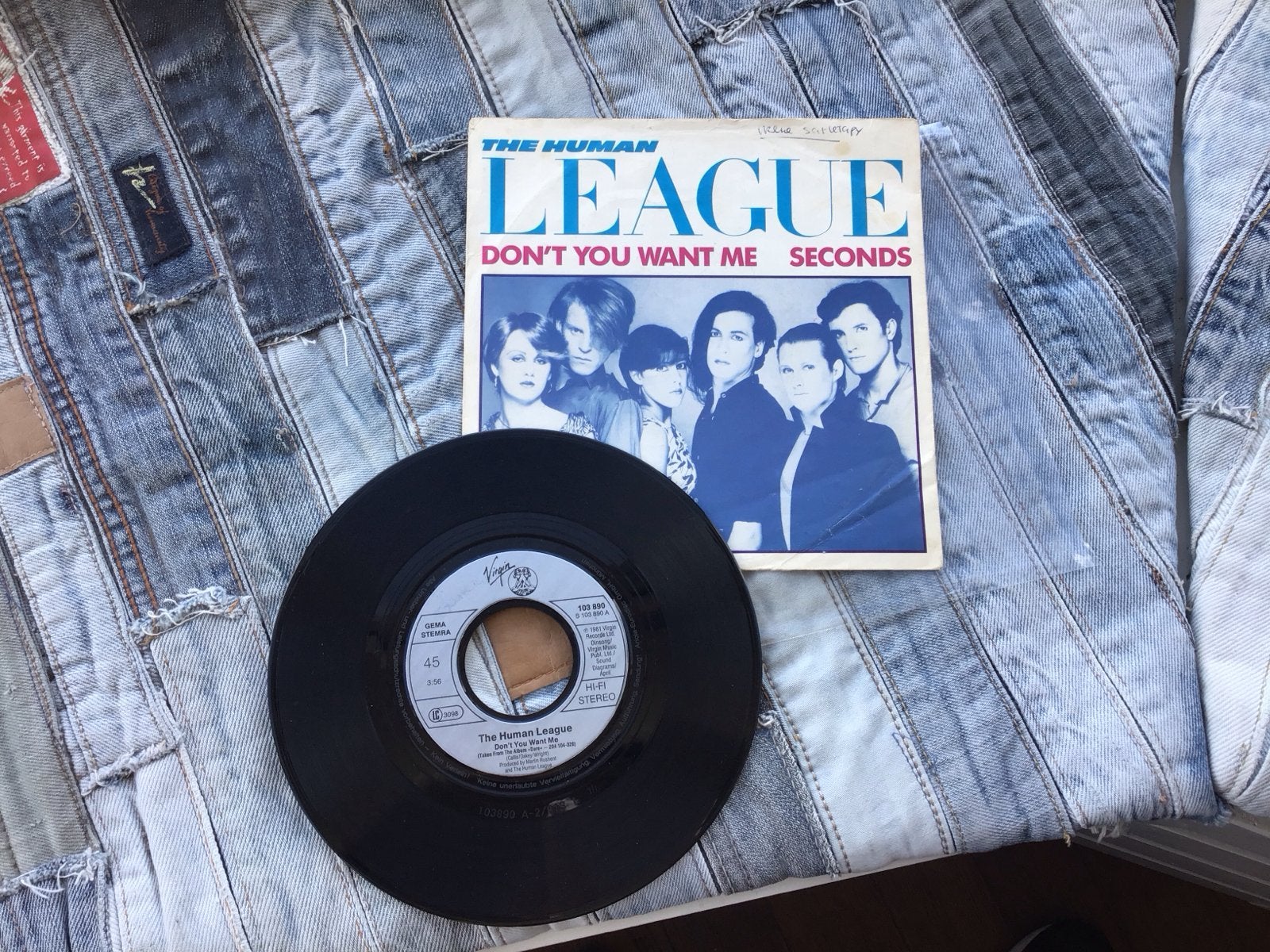 The Human League - Don't You Want Me - 7 inch vinyl single, Gebruikt, 7 inch, Ophalen of Verzenden, Pop