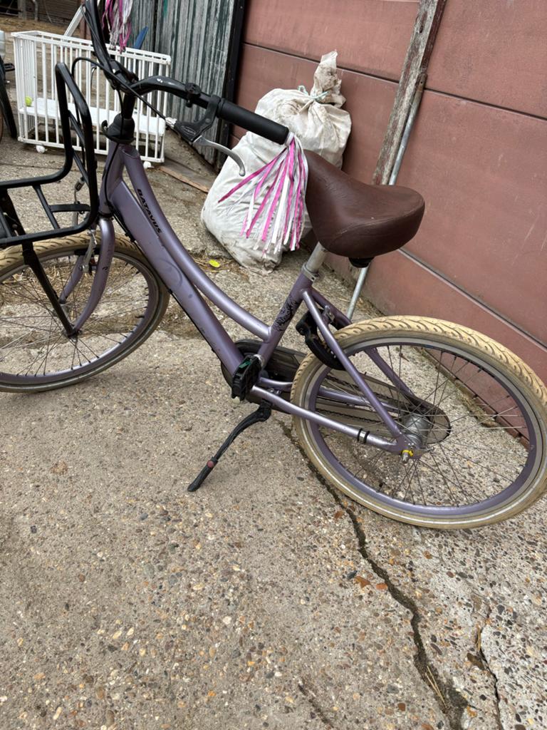 Mooie meisjesfiets, Fietsen en Brommers, Fietsen | Meisjes, Ophalen of Verzenden, Gebruikt, Terugtraprem, 24 inch