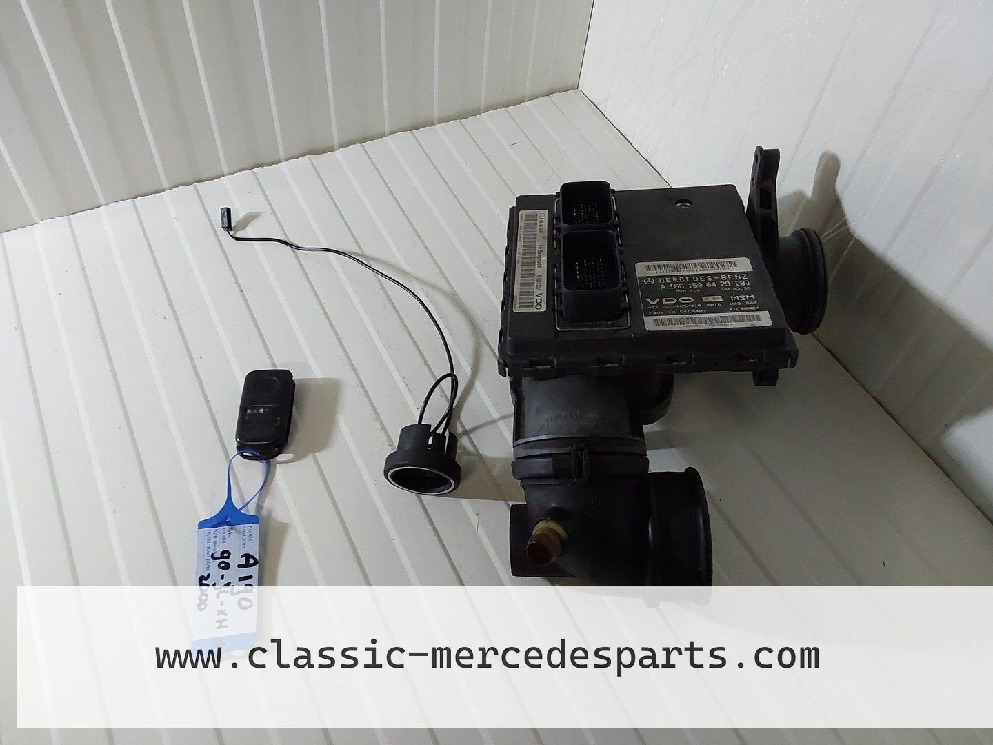 Contactslot set met ECU Mercedes A-klasse W168 A190, Gebruikt, -, Ophalen of Verzenden, -