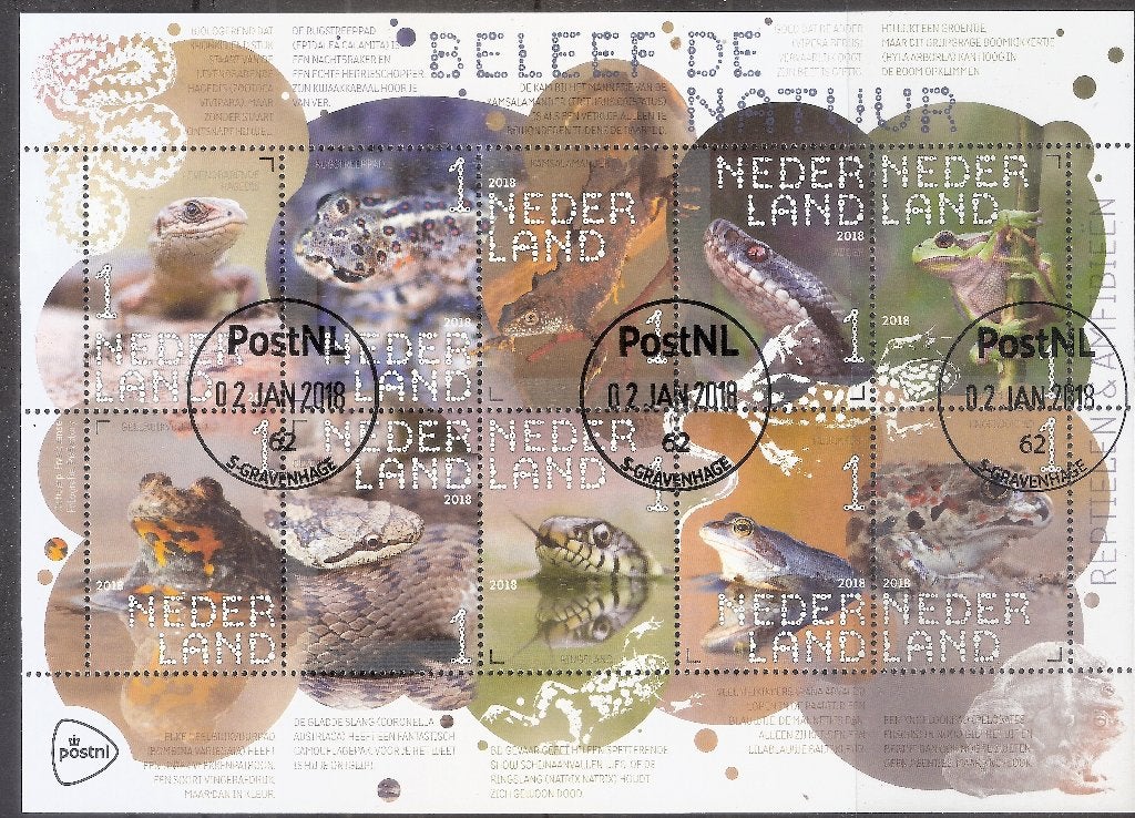 Nederland  3601/3610  gebruikt., Ophalen of Verzenden, Na 1940, Gestempeld