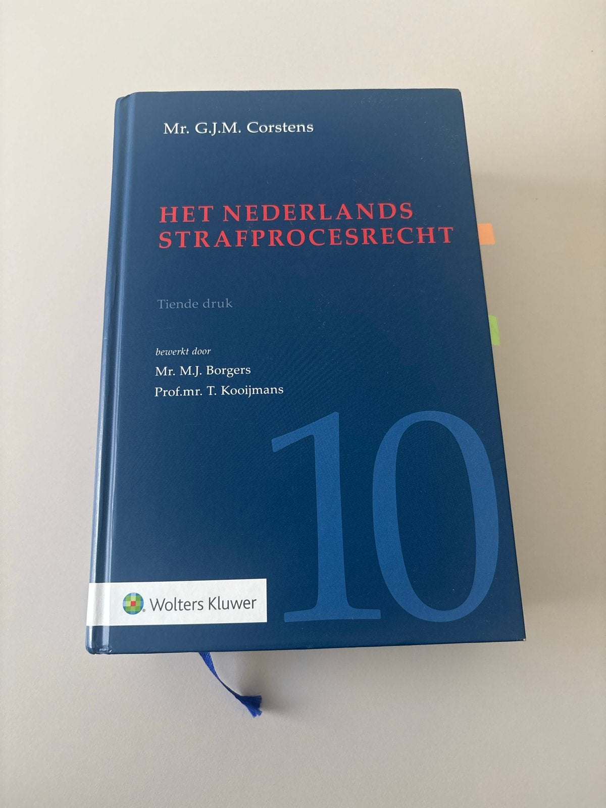 Het Nederlands Strafprocesrecht - 10e druk, Ophalen of Verzenden, Gamma, Nieuw, WO
