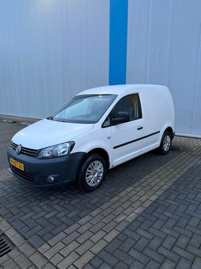 Volkswagen Caddy 1.6 D 55KW 2012 Marge, Auto's, Bestelauto's, Euro 5, 4 cilinders, Volkswagen, Wit
