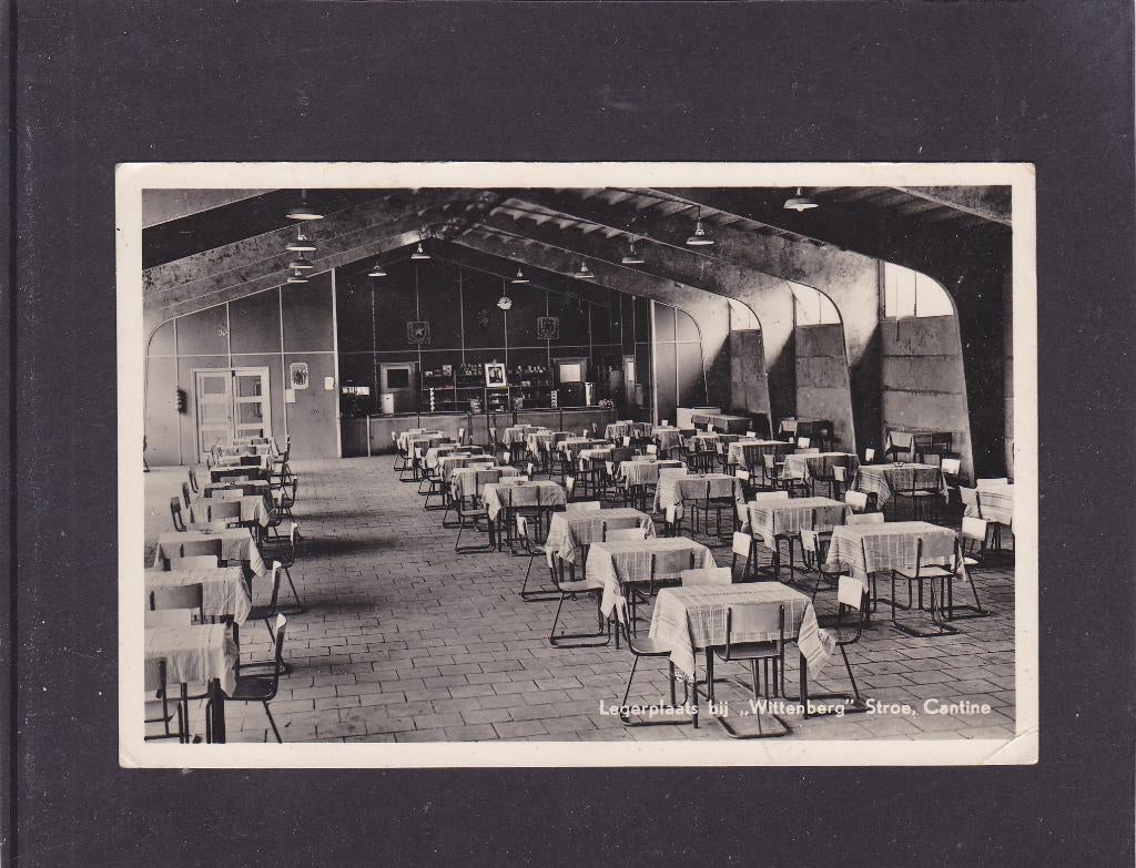Stroe Wittenberg Legerplaats Cantine 1951 (862), Verzamelen, Ansichtkaarten | Nederland, Verzenden, 1940 tot 1960, Gelopen, Gelderland
