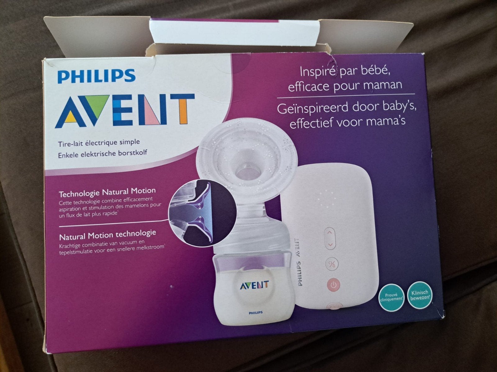 Philips Avent enkele elektrische borstkolf, Kinderen en Baby's, Babyvoeding en Toebehoren, Automatisch, Gebruikt, Borstkolf, Philips Avent