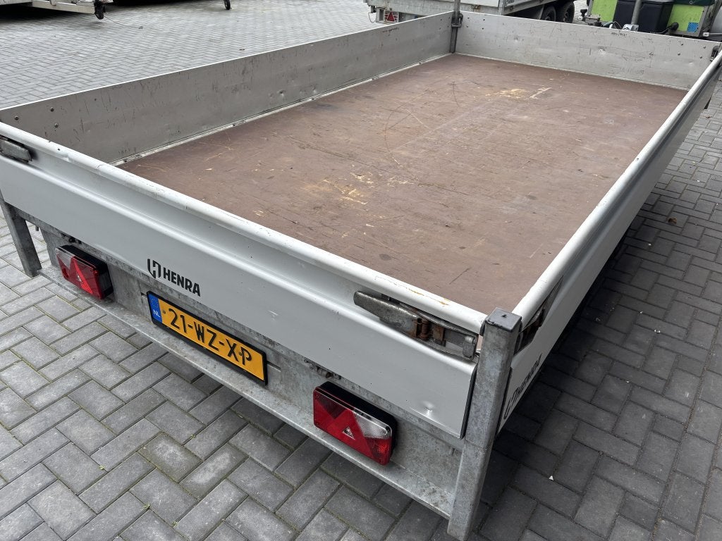Henra Plateauwagen aanhanger aanhangwagen tandemasser 2021, Gebruikt