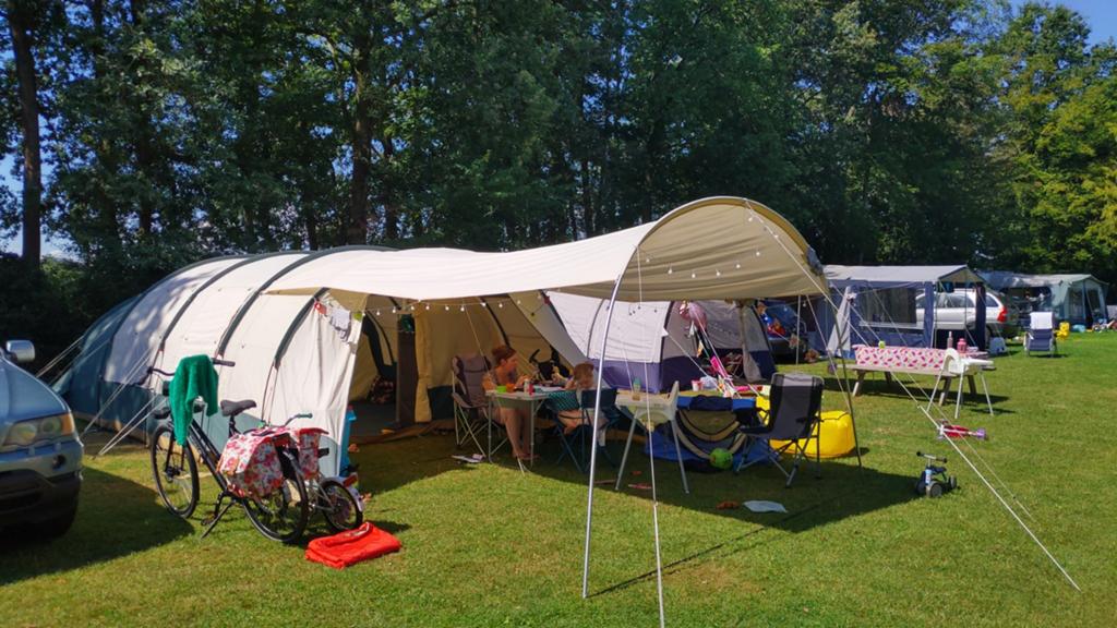 Obelink Fashion Gold 6-persoons tunneltent, Caravans en Kamperen, Tenten, Ophalen, Gebruikt, Tot en met 6