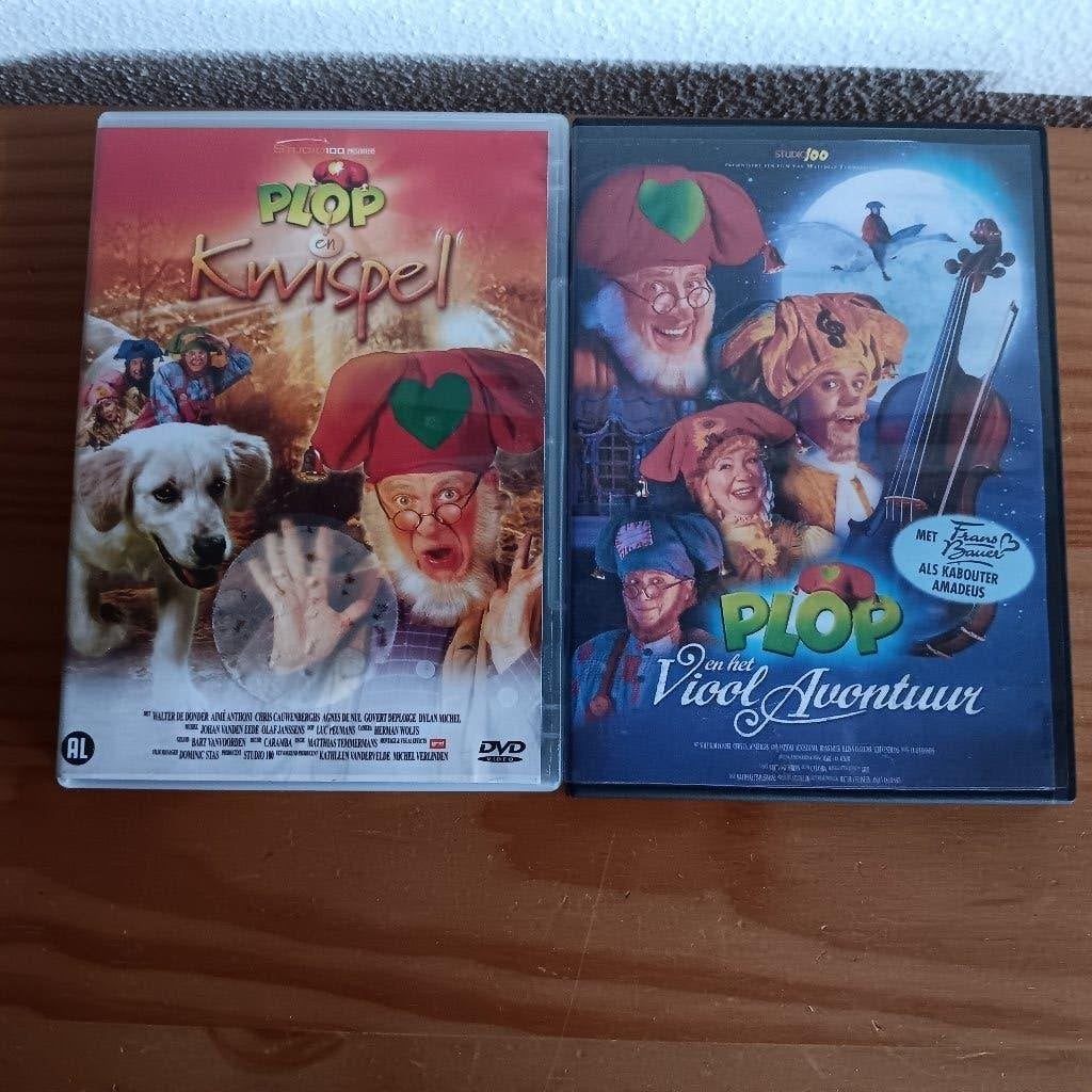 kabouter Plop, 2 uitstekende dvd's, Gebruikt, Alle leeftijden, Overige genres, Ophalen of Verzenden