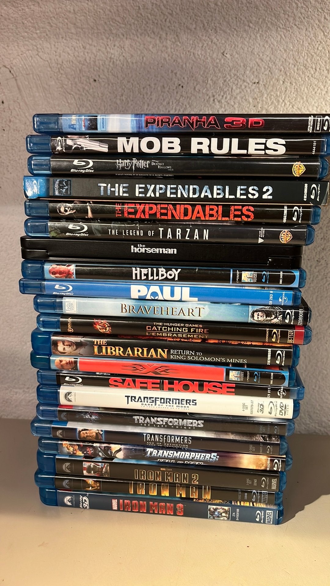 Partij blu-ray Dvd’s Top Films, Ophalen of Verzenden, Zo goed als nieuw