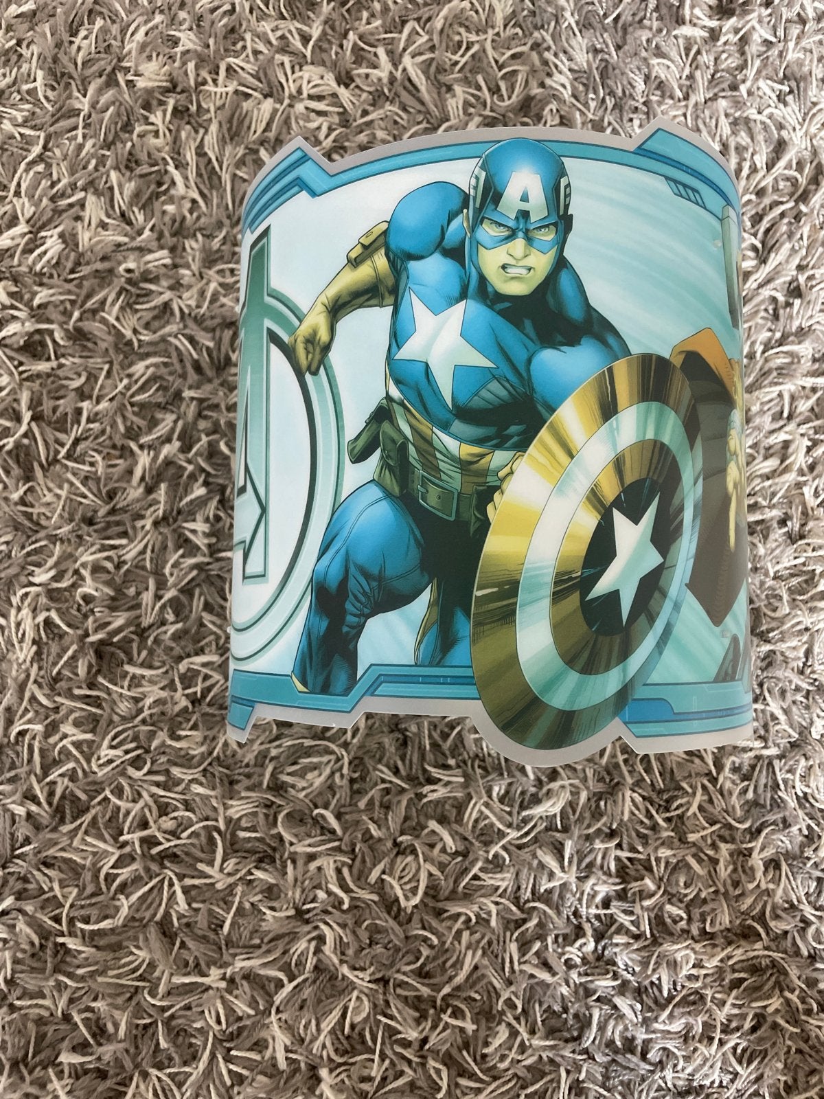 Hanglamp Marvel Avengers voor jongens, Kunststof, Gebruikt, Superhelden, E27 (groot)