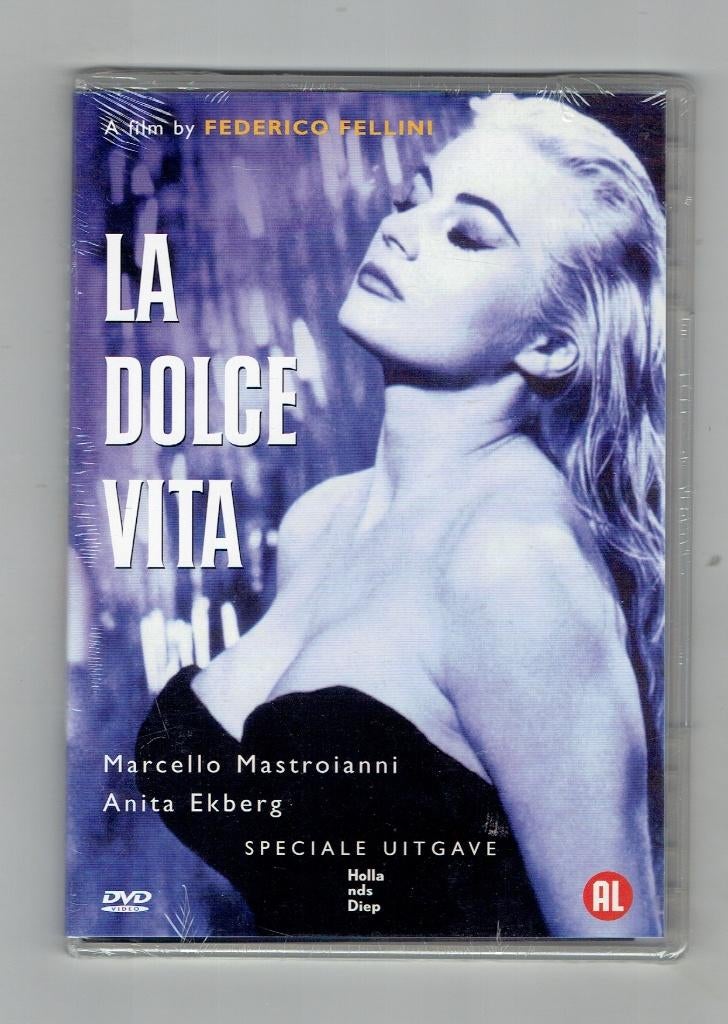 La dolce Vita - Fellini - 1960- dvd, Cd's en Dvd's, Dvd's | Klassiekers, Alle leeftijden, Drama, Ophalen of Verzenden, Zo goed als nieuw