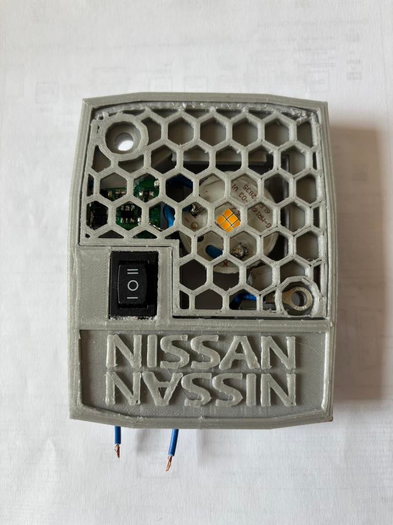 Lamp voor Nissan. Geprint met een 3D-printer., Ophalen of Verzenden, Nissan