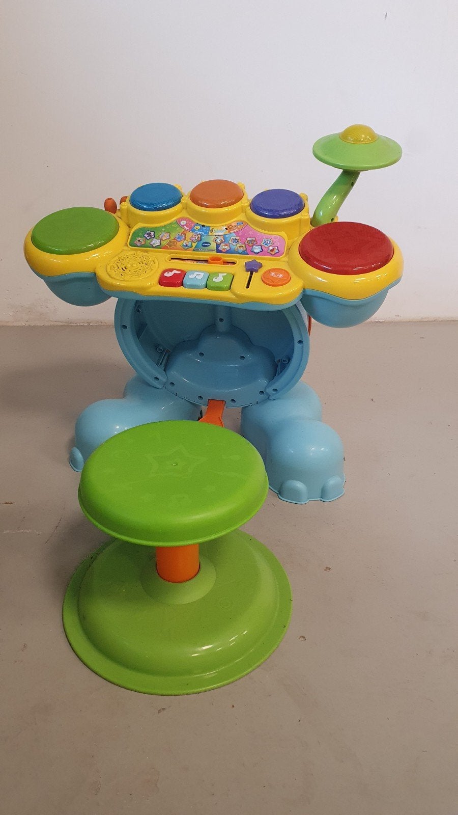 Foto 3 van Vrolijke Olifant Drumstel voor Kinderen met Geluid