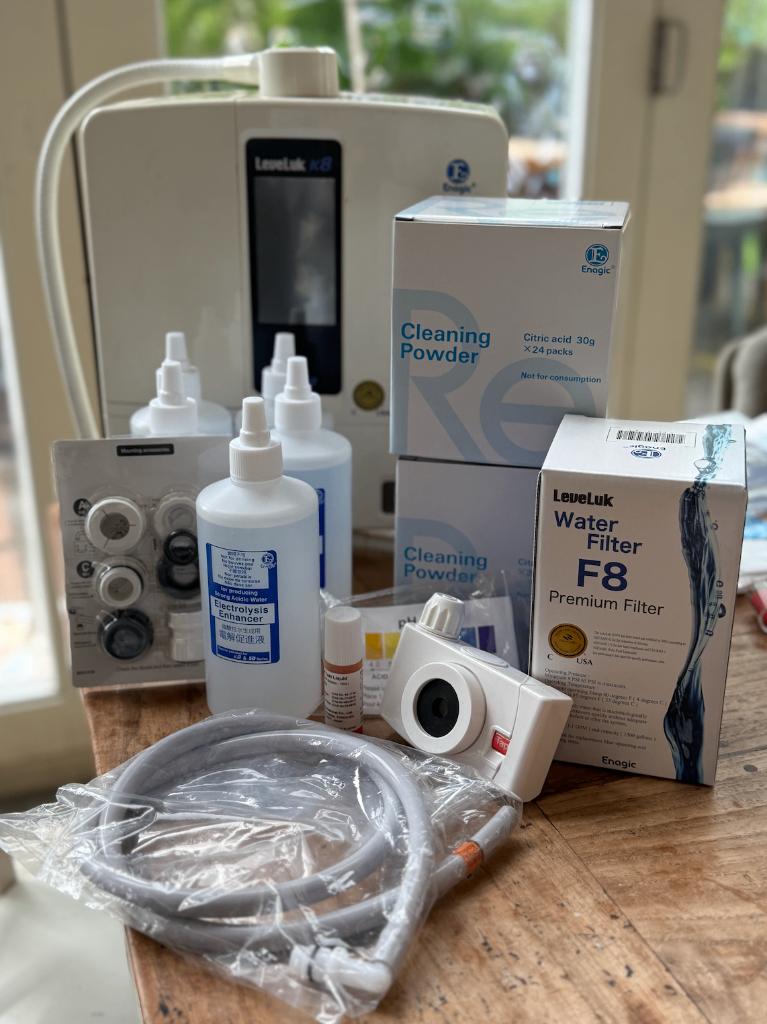 Leveluk K8 Enagic Kangen Machine + Extra's, Witgoed en Apparatuur, Overige Witgoed en Apparatuur, Zo goed als nieuw, Ophalen