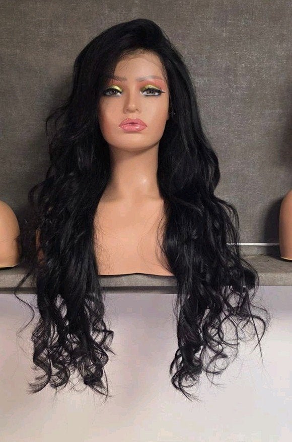 lace wig echt haar, Ophalen of Verzenden, Nieuw, Pruik of Haarverlenging