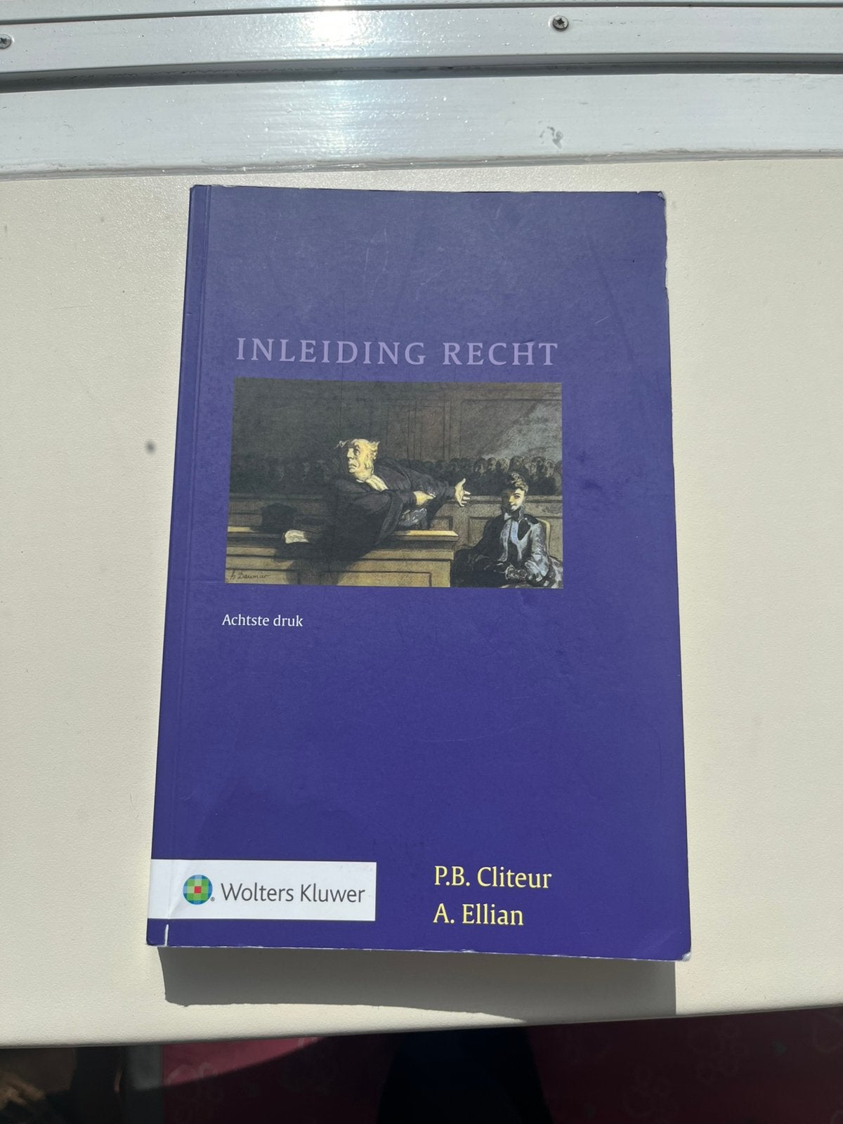 P.B. Cliteur - Inleiding Recht, Boeken, P.B. Cliteur, Verzenden, Sociale wetenschap, Zo goed als nieuw