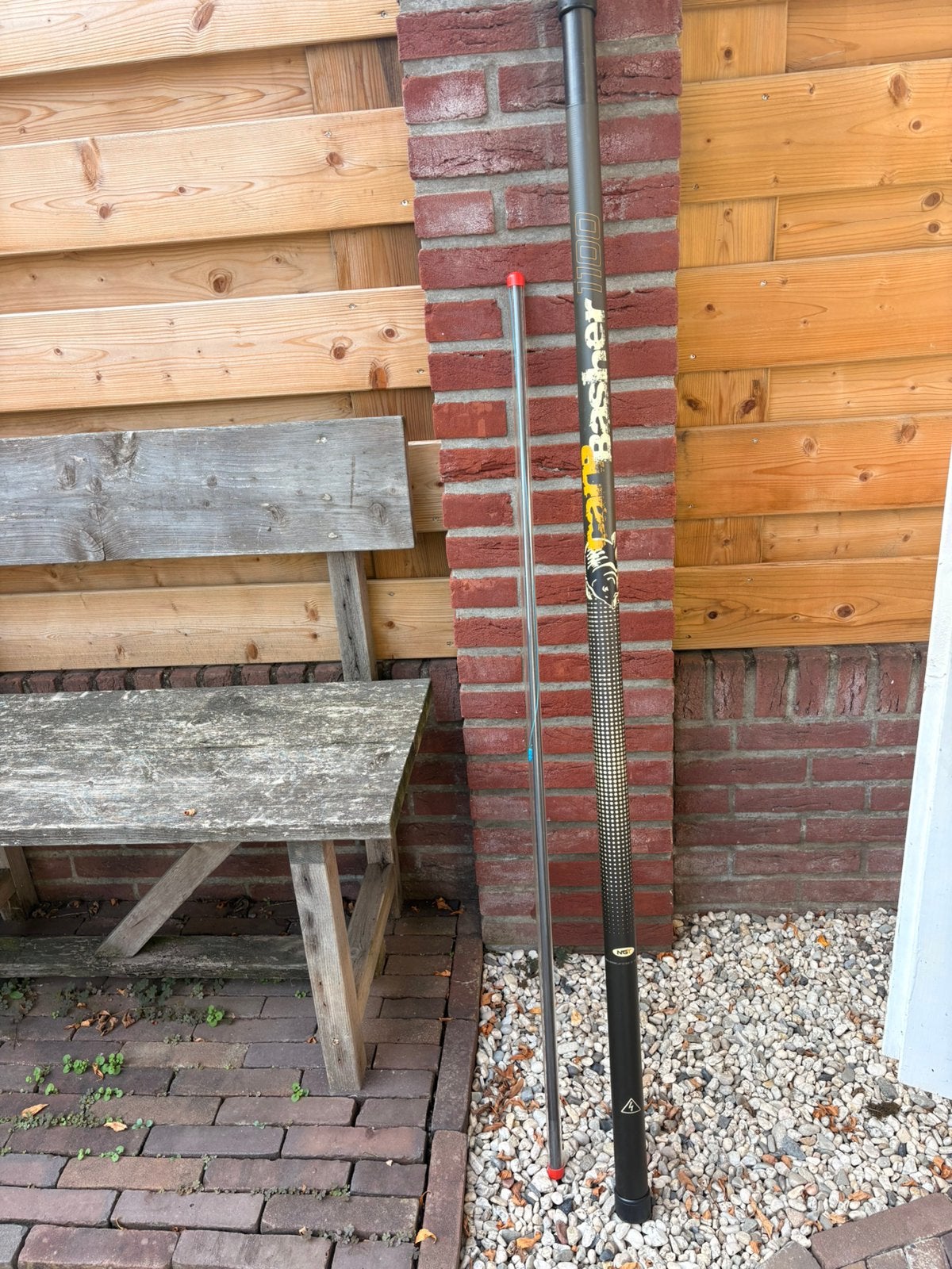 Karper hengel, Ophalen, Zo goed als nieuw, Vaste hengel