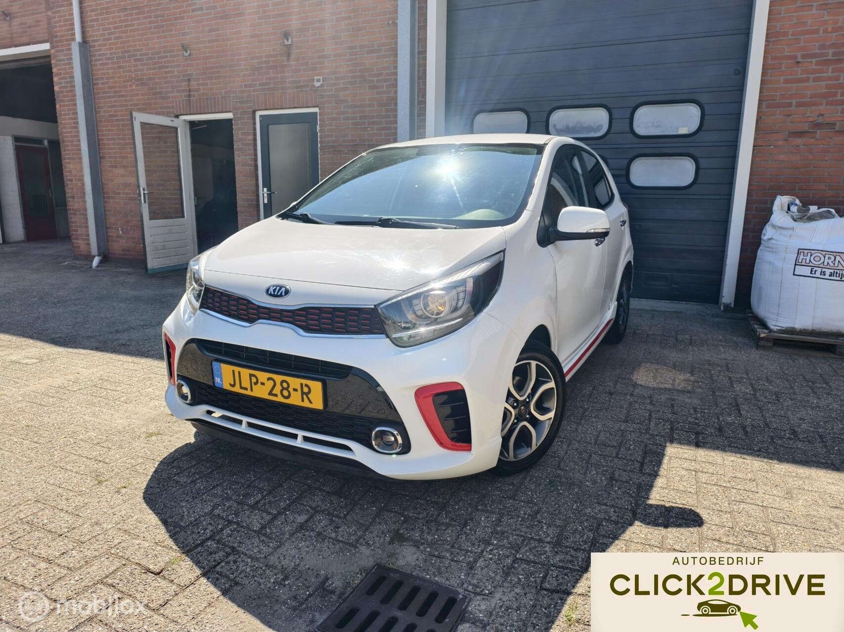 Kia Picanto 1.0 GT-Line, Voorwielaandrijving, Euro 6, 4 stoelen, Wit