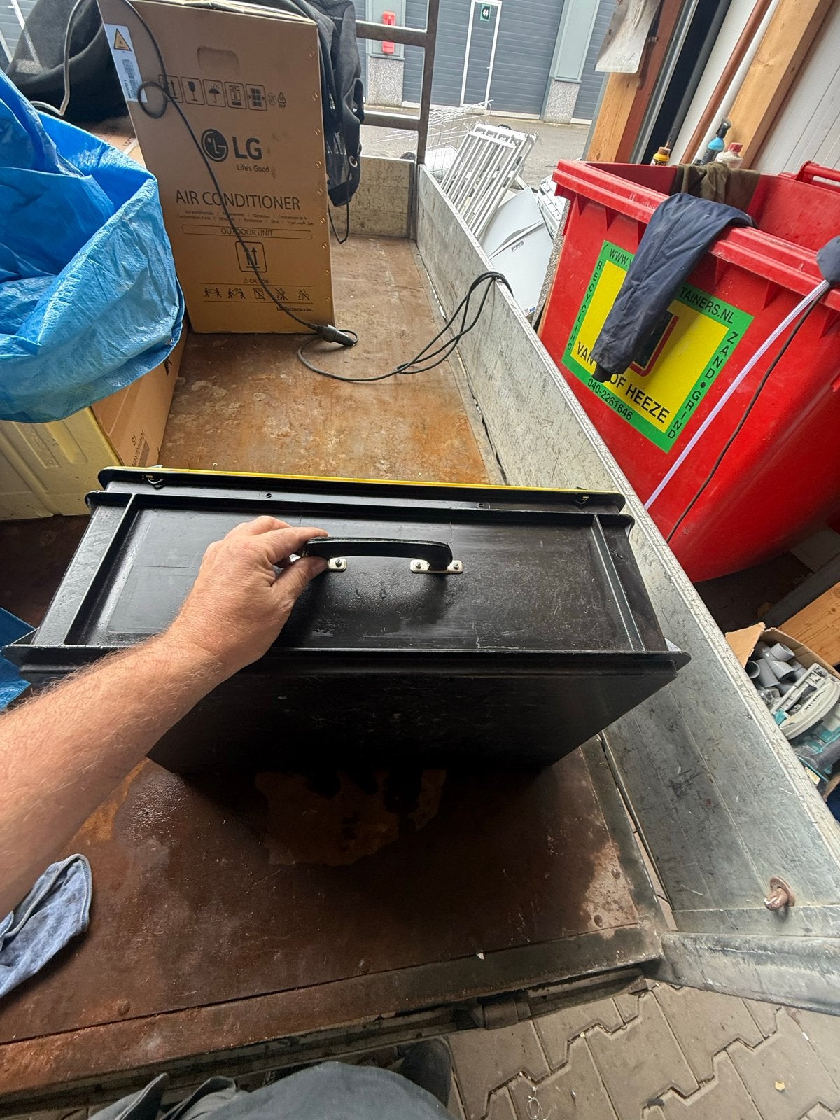 Stevige Opbergkoffer 60x40x24 cm - Ideaal voor Gereedschap, Gebruikt, 40 tot 60 cm, 50 tot 75 cm, Ophalen of Verzenden
