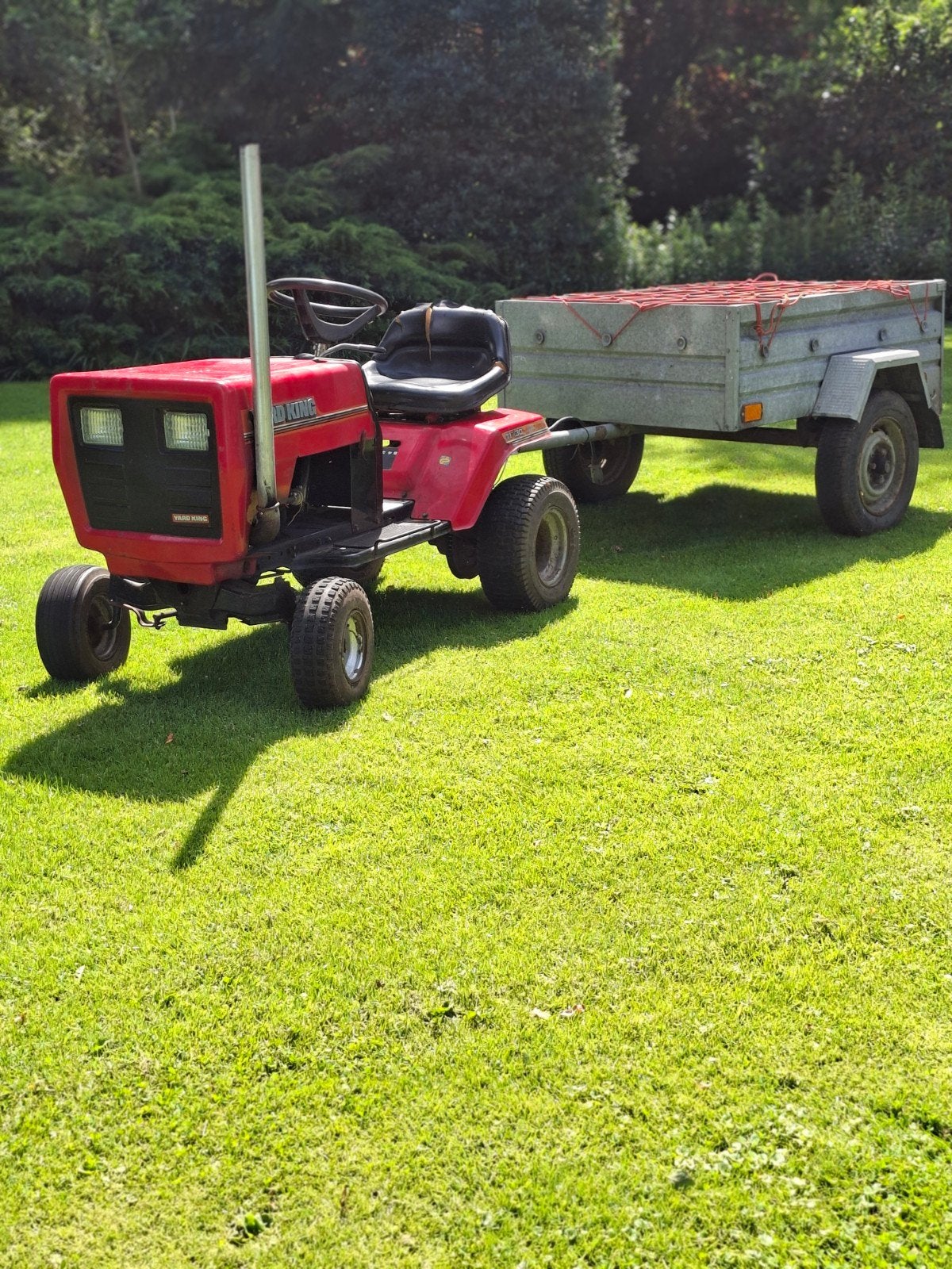 Yard King zitmaaier - loopt goed, startmotor defect, Tuin en Terras, Zitmaaiers, Ophalen of Verzenden