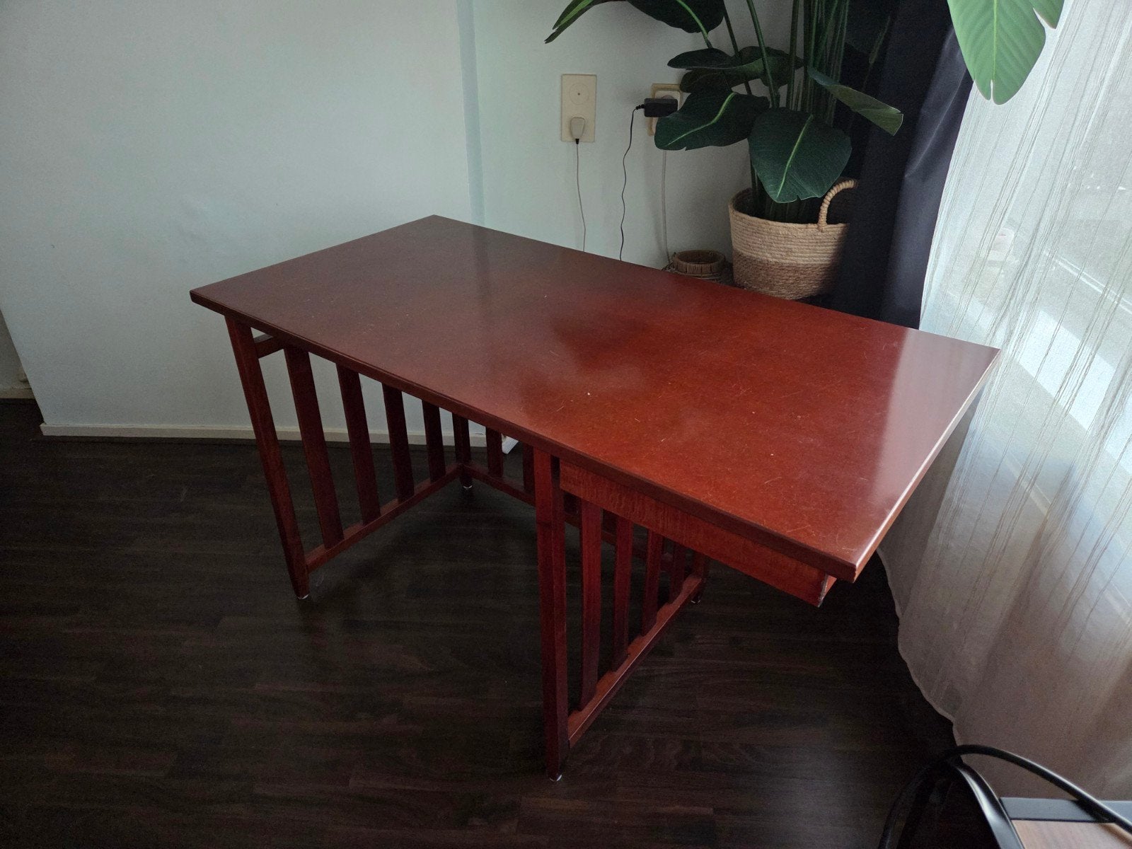 Bureau met lade vintage, Huis en Inrichting, Ophalen, Gebruikt