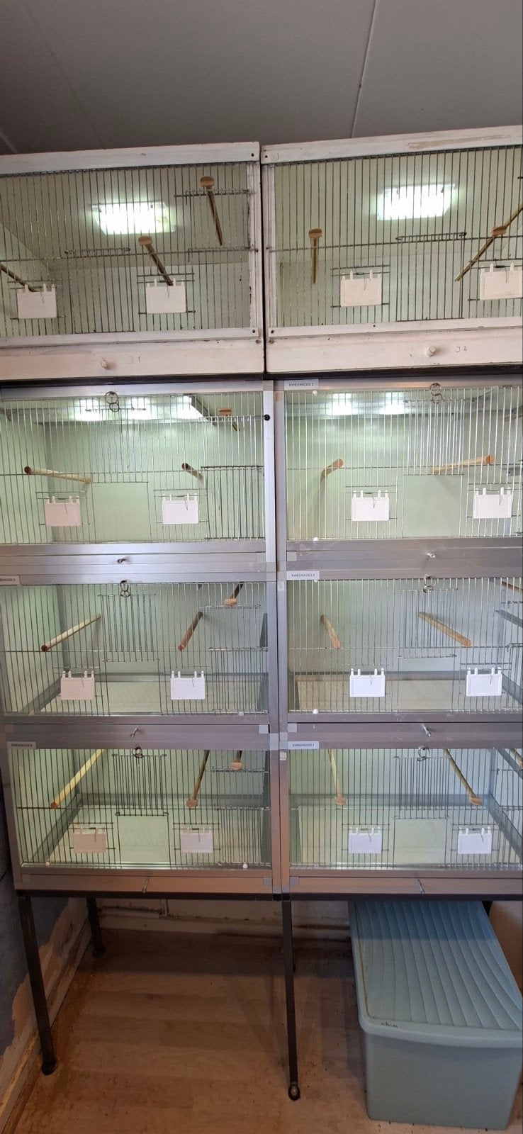 kweekkooien aluminium, Ophalen, Aluminium, Broedkooi of Kweekkooi