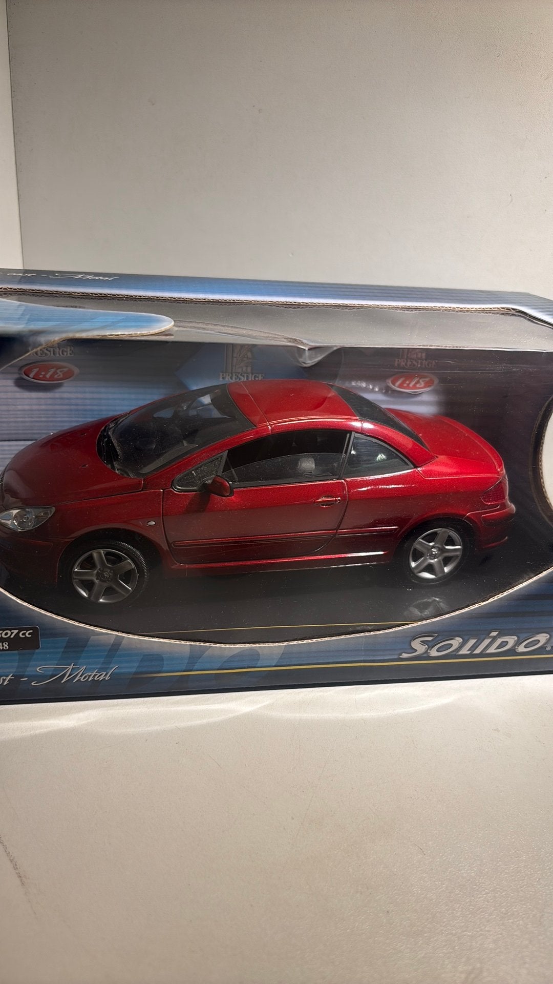 Peugeot 307 cc solido 1.18, Hobby en Vrije tijd, Solido, Ophalen of Verzenden, A, A