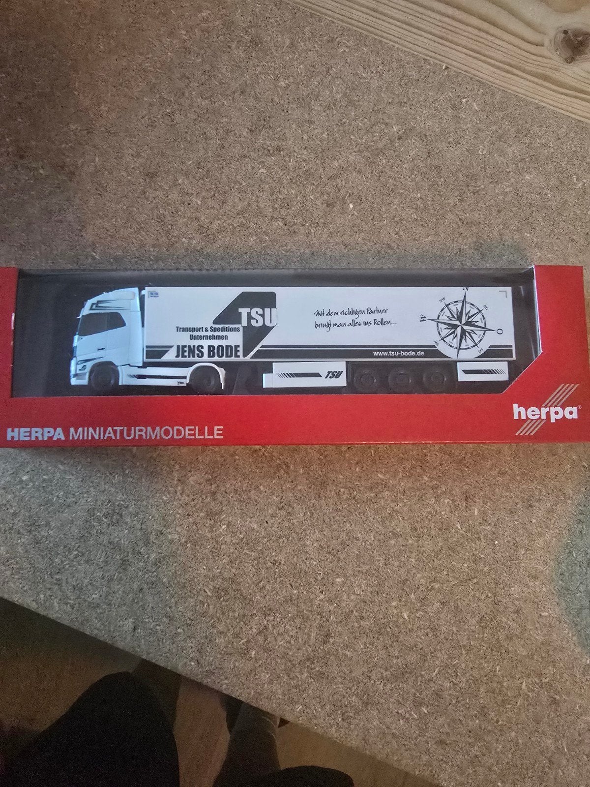 1482 volvo fh gl xl 2020 jens bode, Ophalen of Verzenden, Nieuw, Bus of Vrachtwagen, Herpa