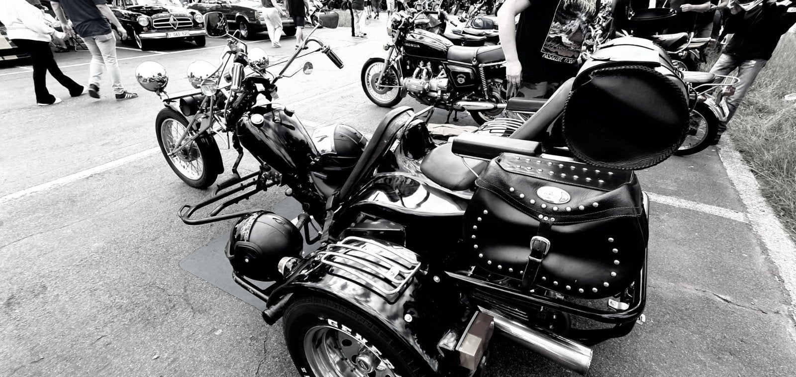 Boom Trike Chopper 1200cc - veel vernieuwd- rijklaar, 4 cilinders, 1200 cc, 12 t/m 35 kW