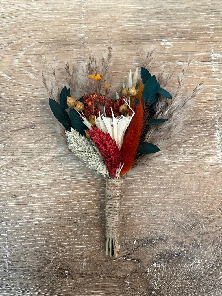 Prachtige Droogbloemen Corsage, Ophalen, Nieuw