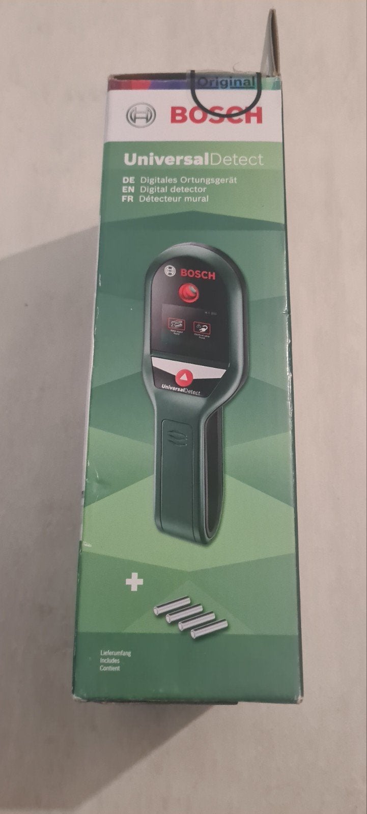 Bosch UniversalDetect Digitale Detector - Zo goed als nieuw, Ophalen of Verzenden, Zo goed als nieuw, Overige meters