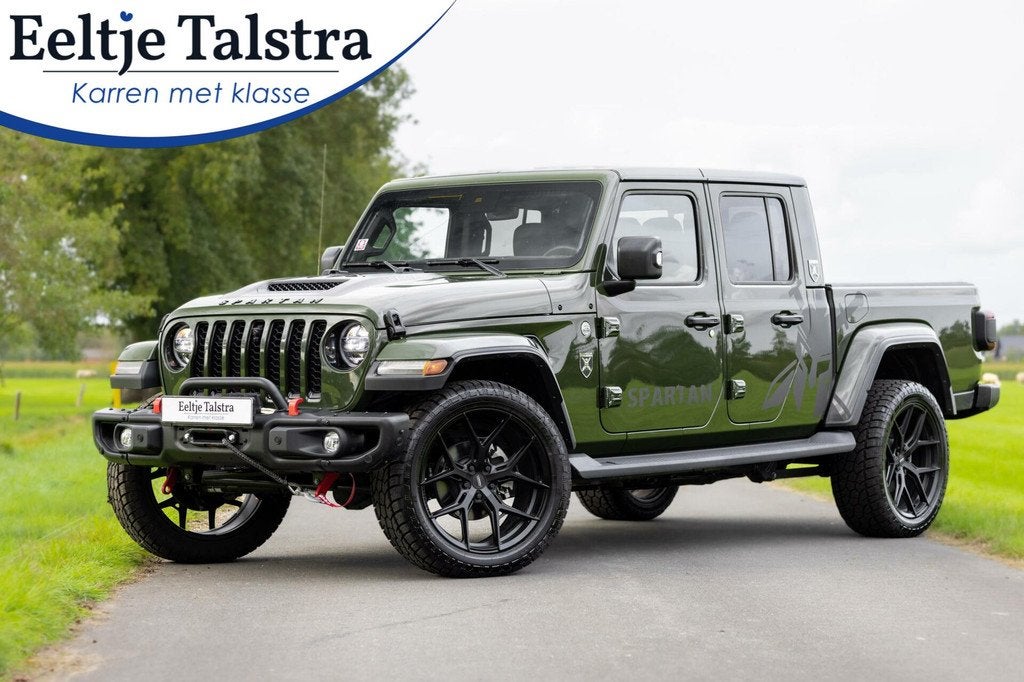 Jeep Gladiator 3.0 V6 CRD 264 pk SPARTAN|Grijs kenteken|, Auto's, Leder, Bedrijf, Diesel, 2 stoelen