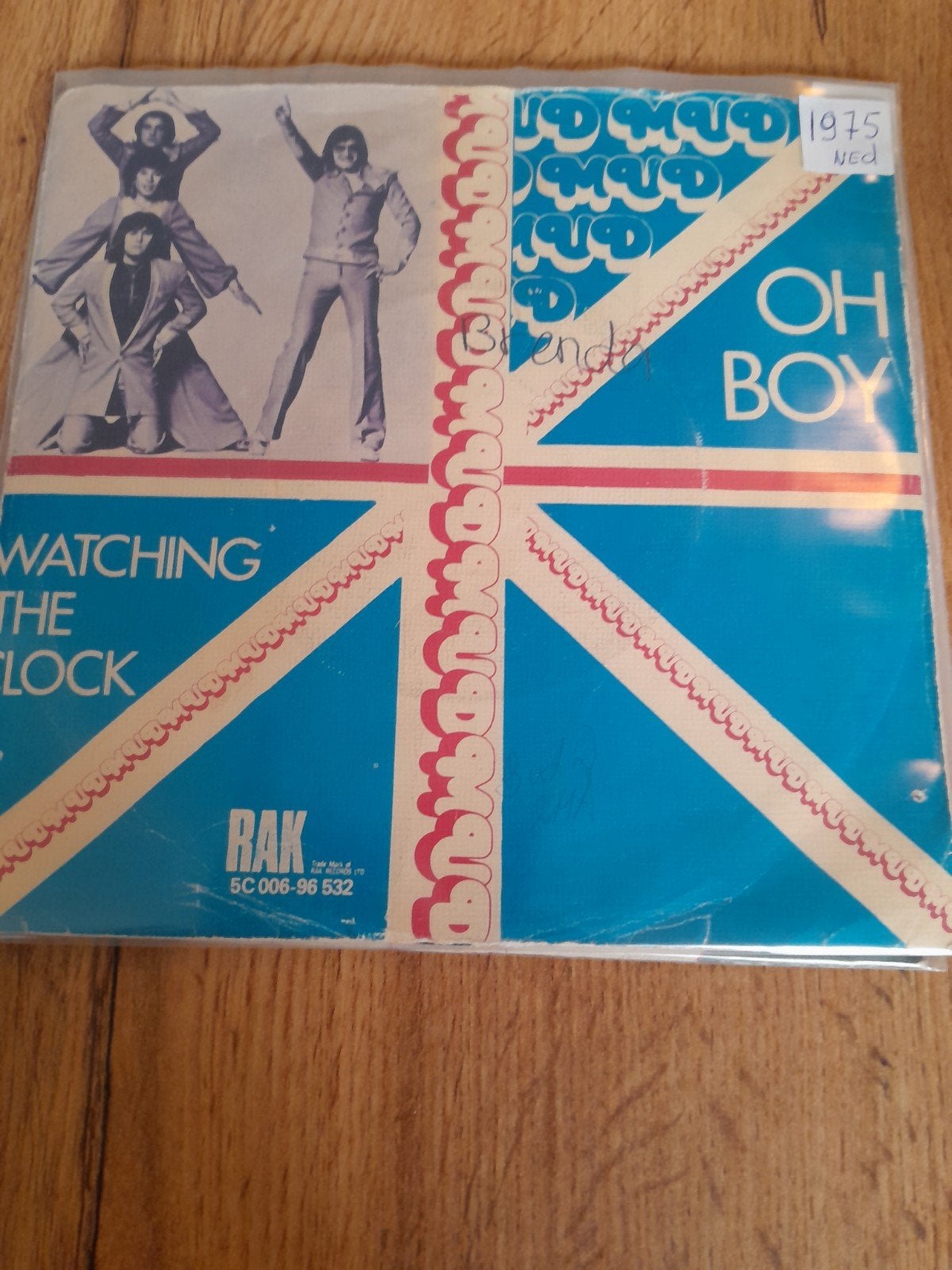 Mud 7inch oh boy, Cd's en Dvd's, Vinyl Singles, Ophalen of Verzenden, Zo goed als nieuw, Pop