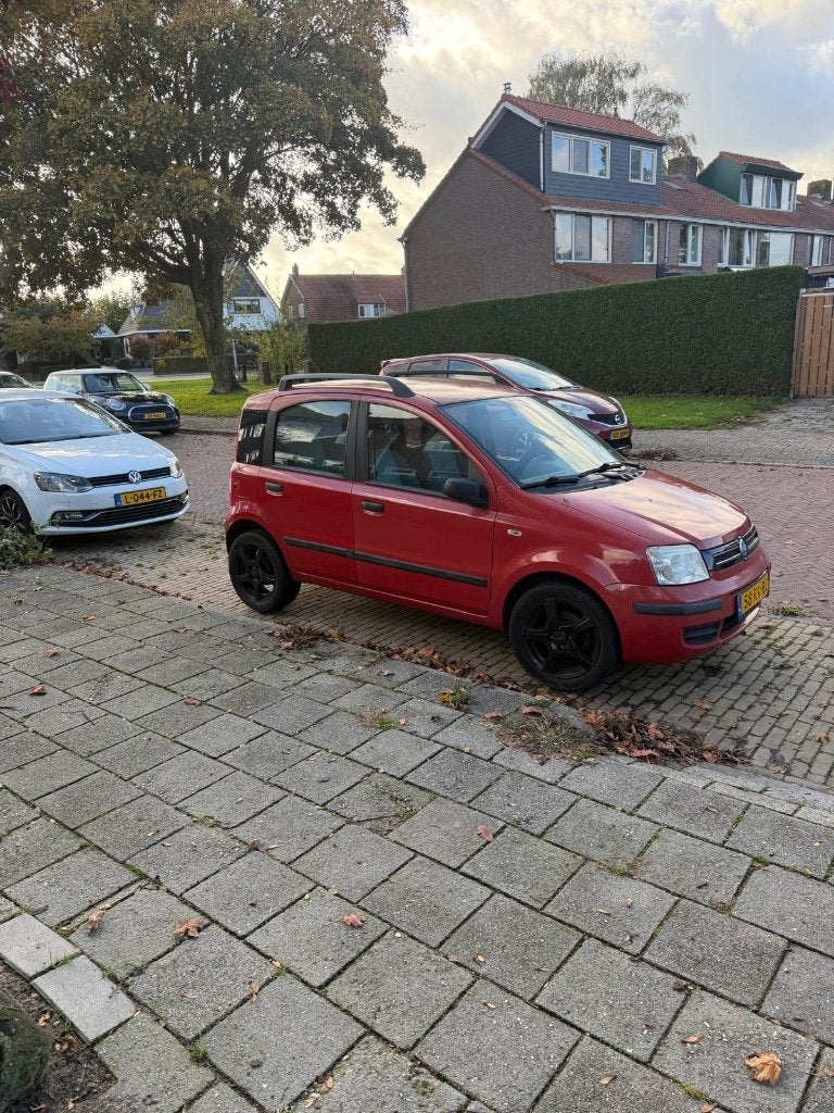 Fiat Panda 1.1 40KW 2005 Rood, Auto's, Voorwielaandrijving, 54 pk, 4 stoelen, Origineel Nederlands