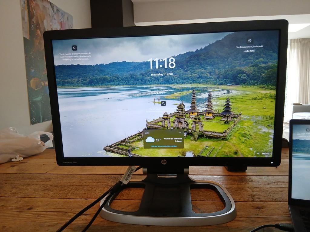 HP computer beeldscherm, Computers en Software, Monitoren, Ophalen of Verzenden