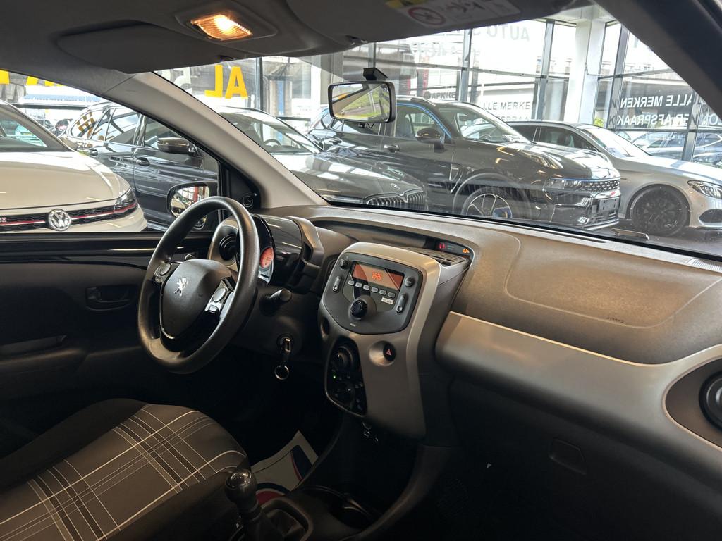 Peugeot 108 1.0 e-VTi Active | Airco | Bluetooth | 5 deurs |, Voorwielaandrijving, Stof, Gebruikt, Met garantie (alle)