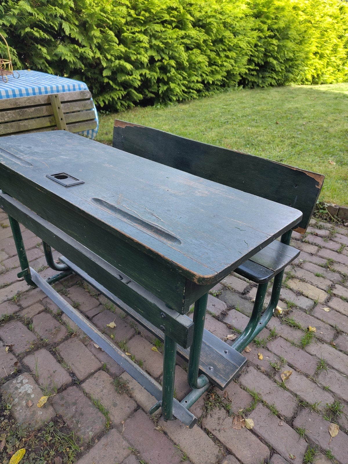 brocante bureau voor twee kids, Ophalen, Gebruikt, Overige typen