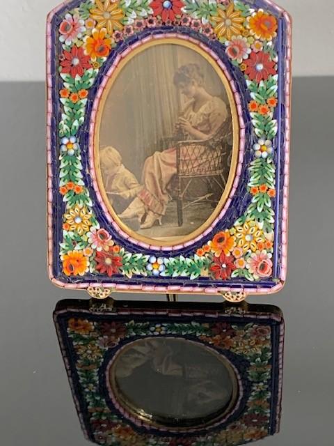 antiek micro mozaiek lijstje, Antiek en Kunst, Ophalen of Verzenden