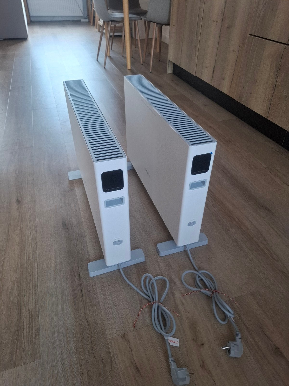 2 stuks Xiaomi Smartmi 1S Electric smart heater 2200W, Ophalen, 30 tot 80 cm, Kachel, Zo goed als nieuw