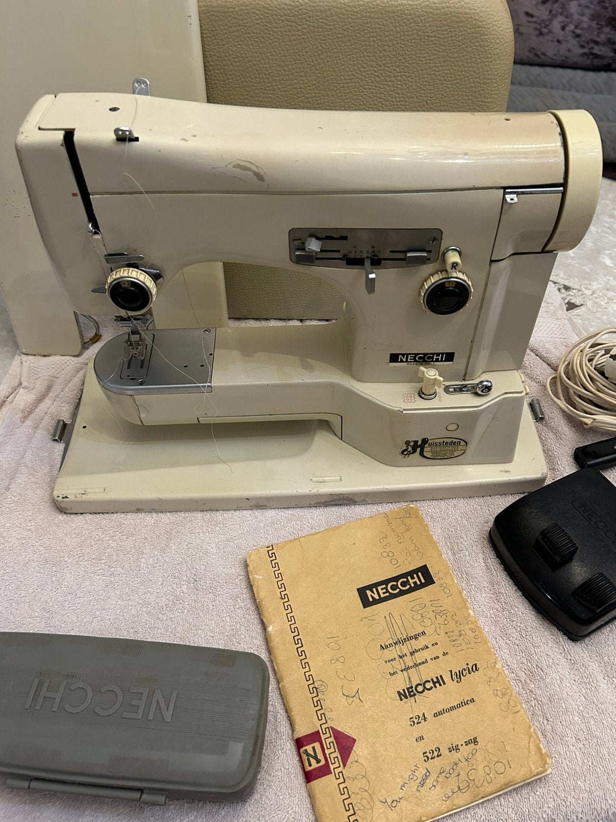 Necchi Lycia 524 naaimachine werkt nog perfect, Ophalen of Verzenden, Zo goed als nieuw, Naaimachine, Overige merken